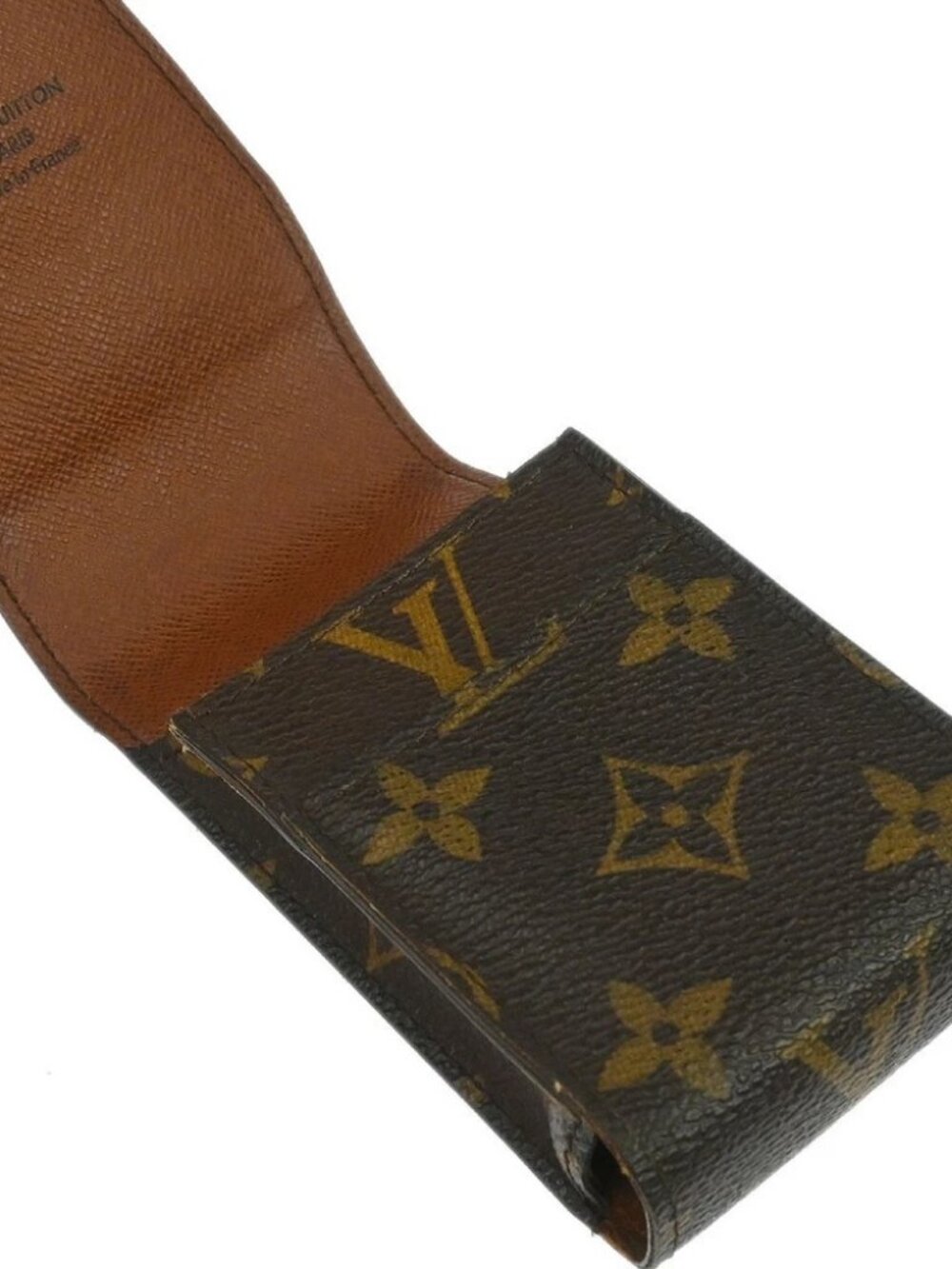Louis Vuitton Monogram Etui Cigarette Case M63024 CT0049 Small Good 192663 - Picture 14 of 14
